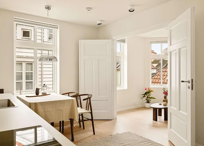 Modern 1br In Heart Of Old Town Leilighet Bergen